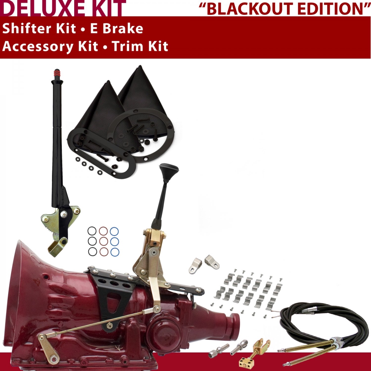 American Shifter 344537 Shifter Kit (6" E Brake Cable Clamp Clevis Trim Kit 4L60E For C870D)