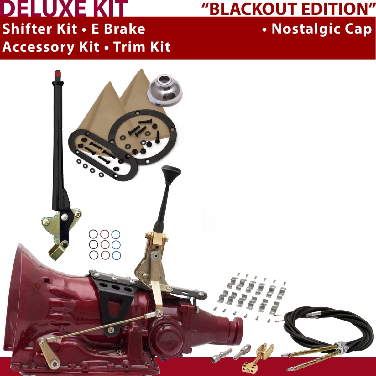 American Shifter 344500 Shifter Kit (6" E Brake Cable Clamp Trim Kit 4L60E For C86E8)