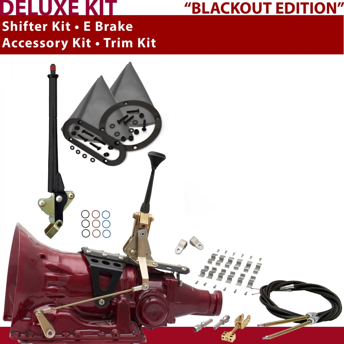 American Shifter 343610 6" E Brake Cable Clamp Clevis Trim Kit (AOD Shifter Kit For C8370)