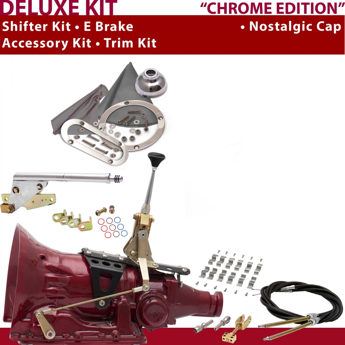 American Shifter 347055 Shifter Kit (TH200 6" E Brake Cable Clamp Trim Kit For C90DB, 1 Pack)