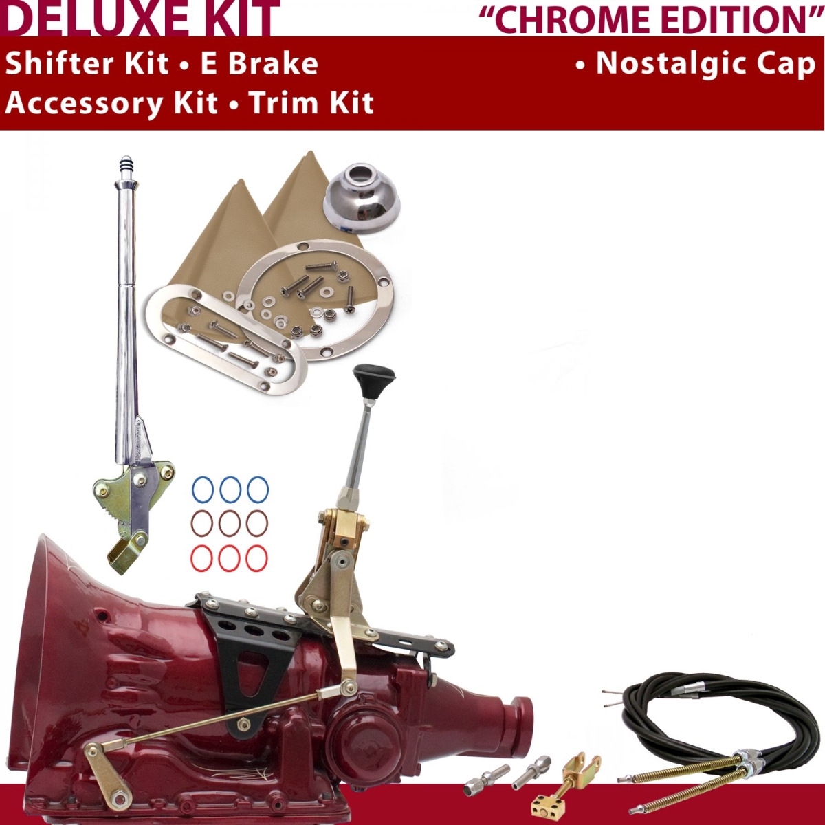 American Shifter 347066 Shifter Kit (TH200 6" E Brake Cable Trim Kit For C90E6, 1 Pack)
