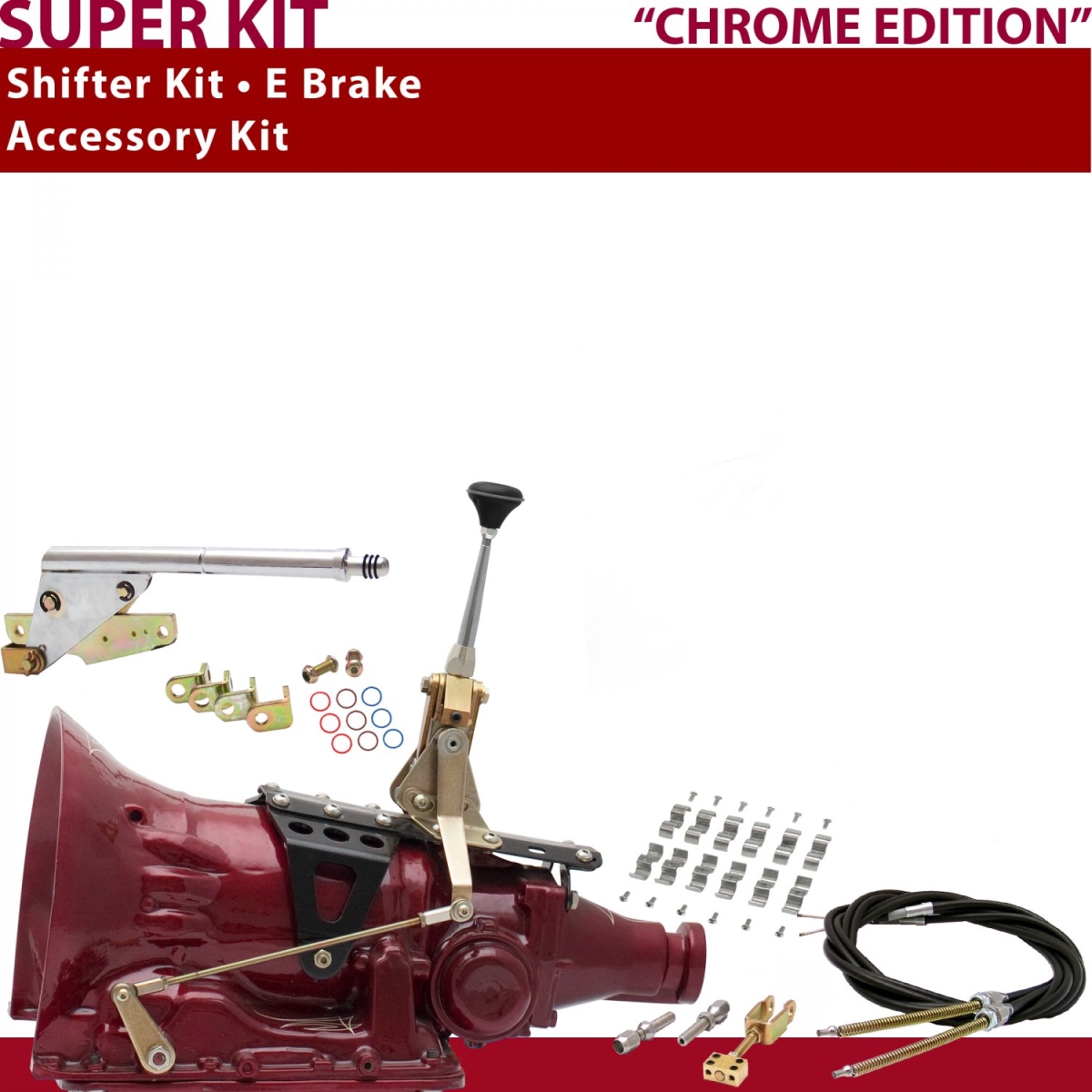 American Shifter 346051 Shifter Kit (TH350 6" E Brake Cable Clamp For C8CF2, 1 Pack)
