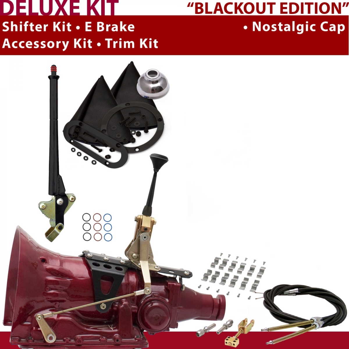 American Shifter 347180 Shifter Kit (TH200 6" E Brake Cable Clamp Trim Kit For C9158, 1 Pack)