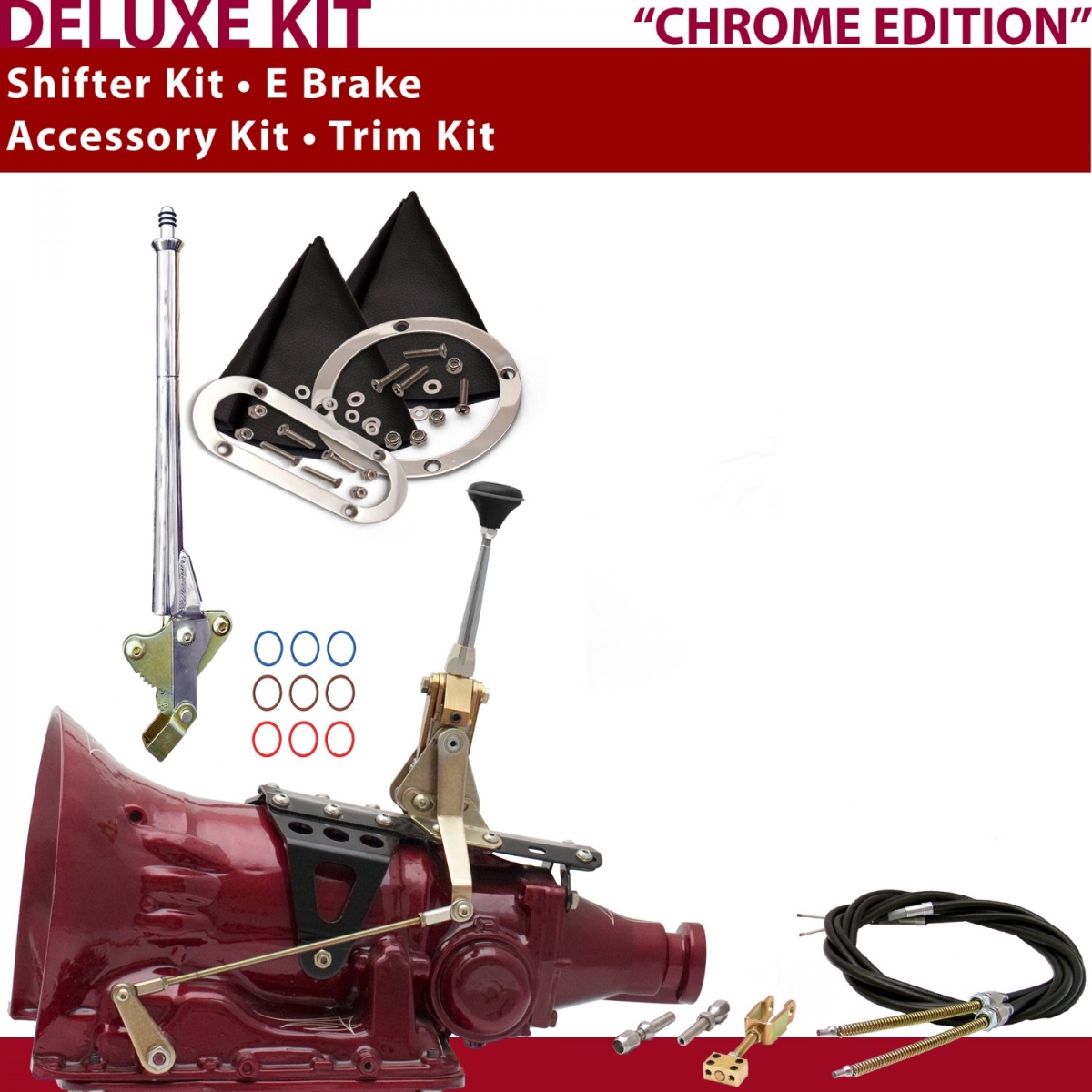 American Shifter 346033 TH350 Shifter Kit (6" E Brake Cable Trim Kit For C8CE0), 1 Pack