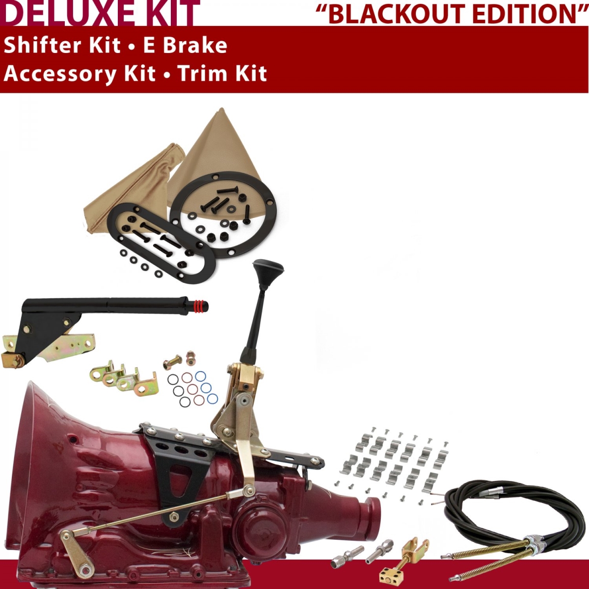 American Shifter 346806 Shifter Kit (2004R 6" E Brake Cable Clamp Trim Kit For C8FE3, 1 Pack)