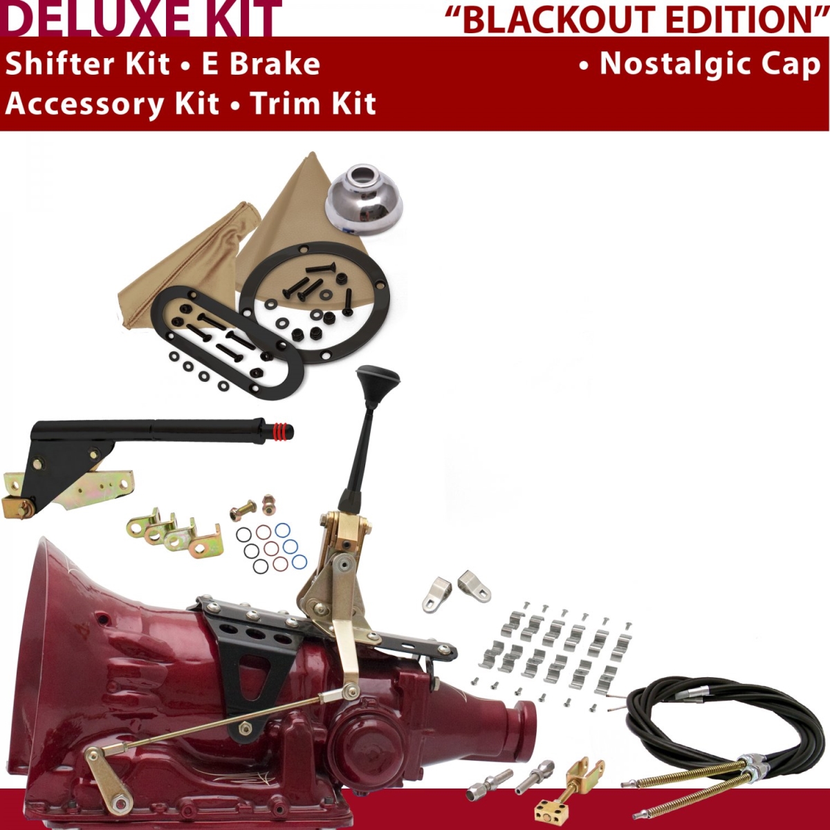 American Shifter 346814 2004R Shifter Kit (6" E Brake Cable Clamp Clevis Trim Kit For C8FEB), 1 Pack