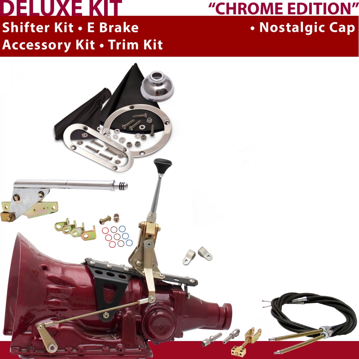 American Shifter 347137 Shifter Kit (TH200 6" E Brake Cable Clevis Trim Kit For C912D, 1 Pack)
