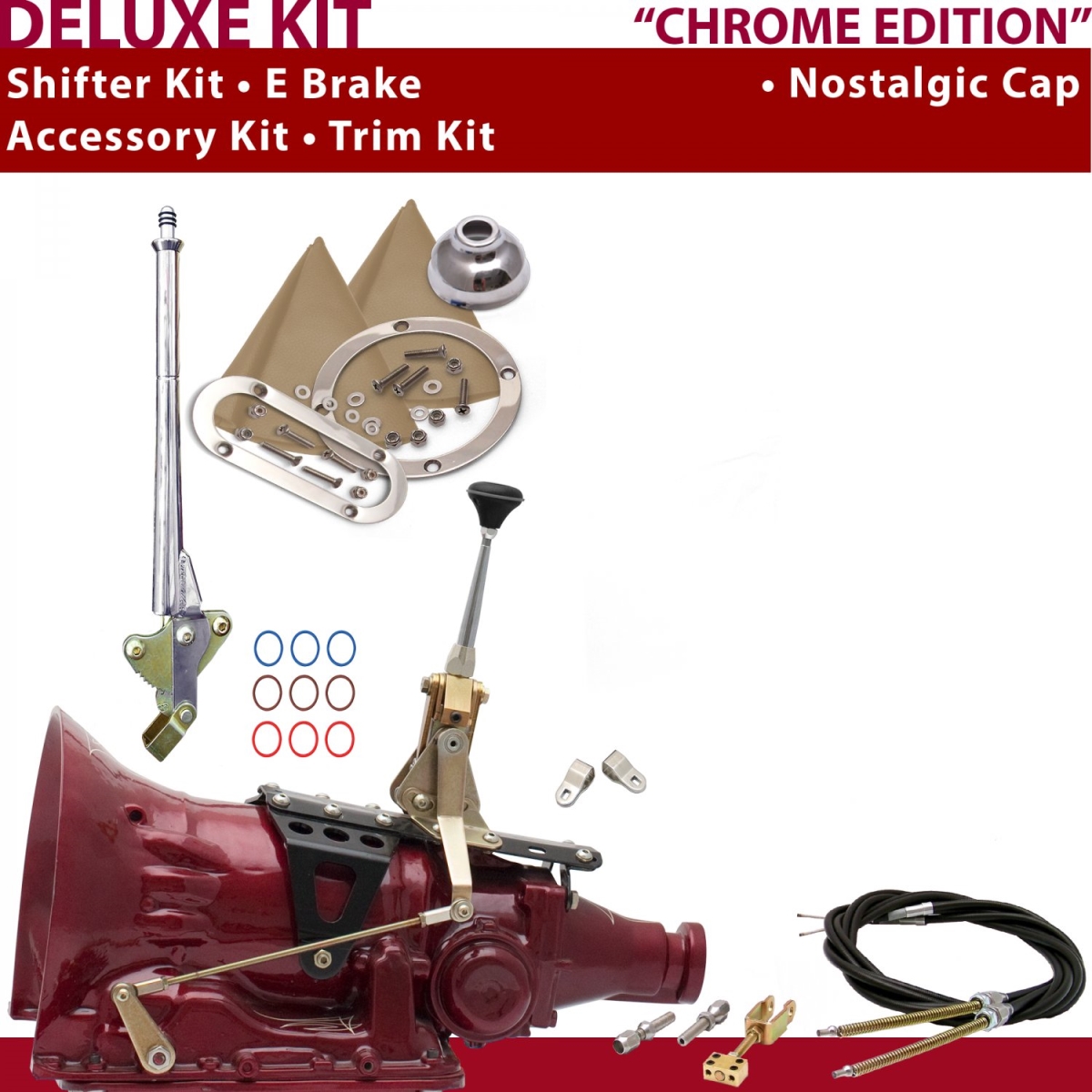 American Shifter 347145 TH200 Shifter Kit (6" E Brake Cable Clevis Trim Kit For C9135), 1 Pack