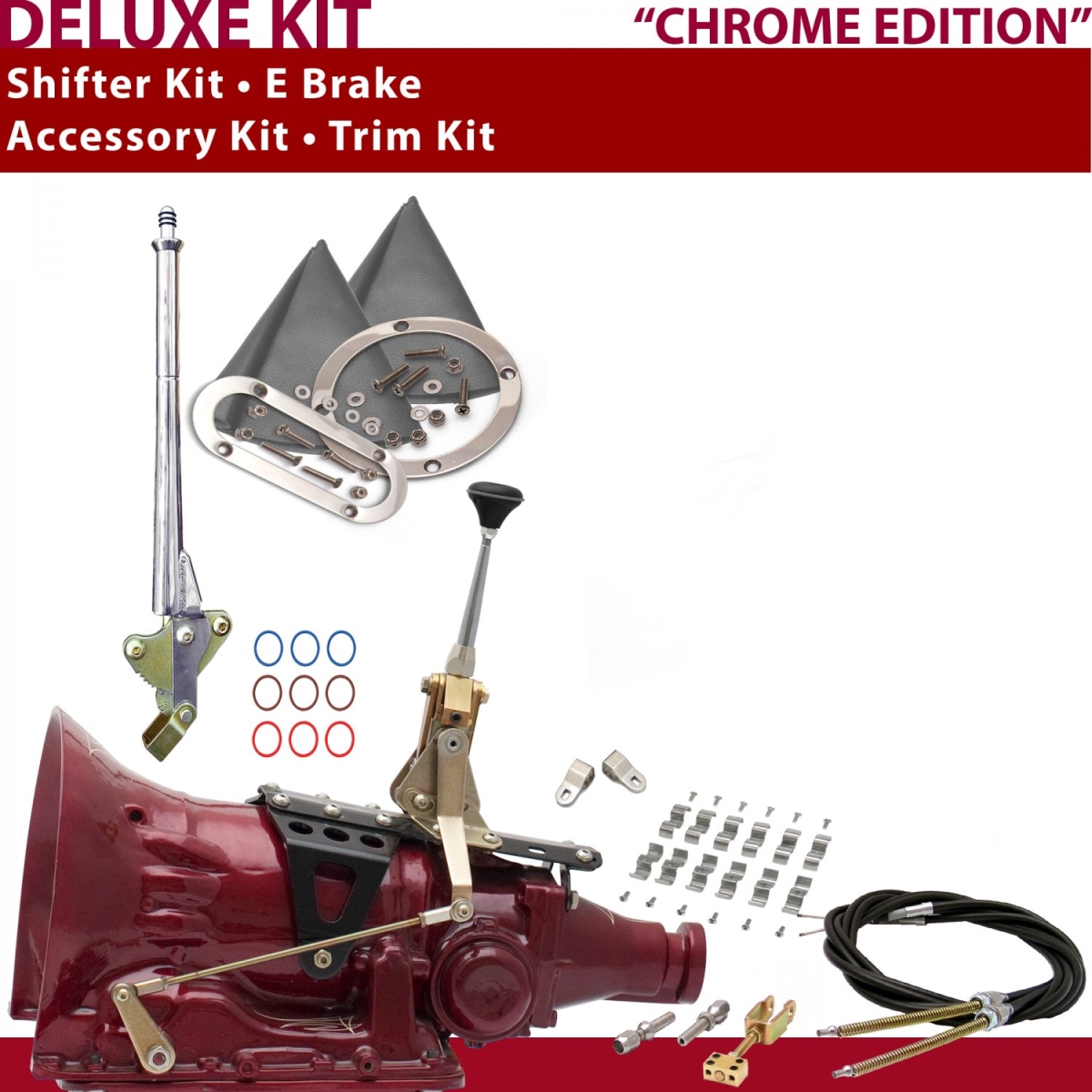 American Shifter 347428 Shifter Kit (PG 6" E Brake Cable Clamp Clevis Trim Kit For C924F, 1 Pack)