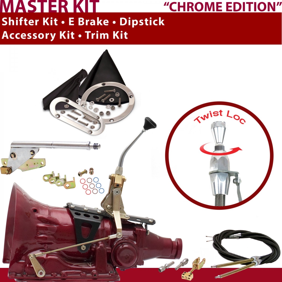 American Shifter 348385 Shifter Kit (518 8" E Brake Cable Trim Kit Dipstick For C9609, 1 Pack)