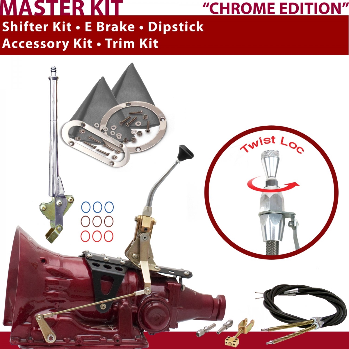 American Shifter 348399 Shifter Kit (518 8" E Brake Cable Trim Kit Dipstick For C9617, 1 Pack)