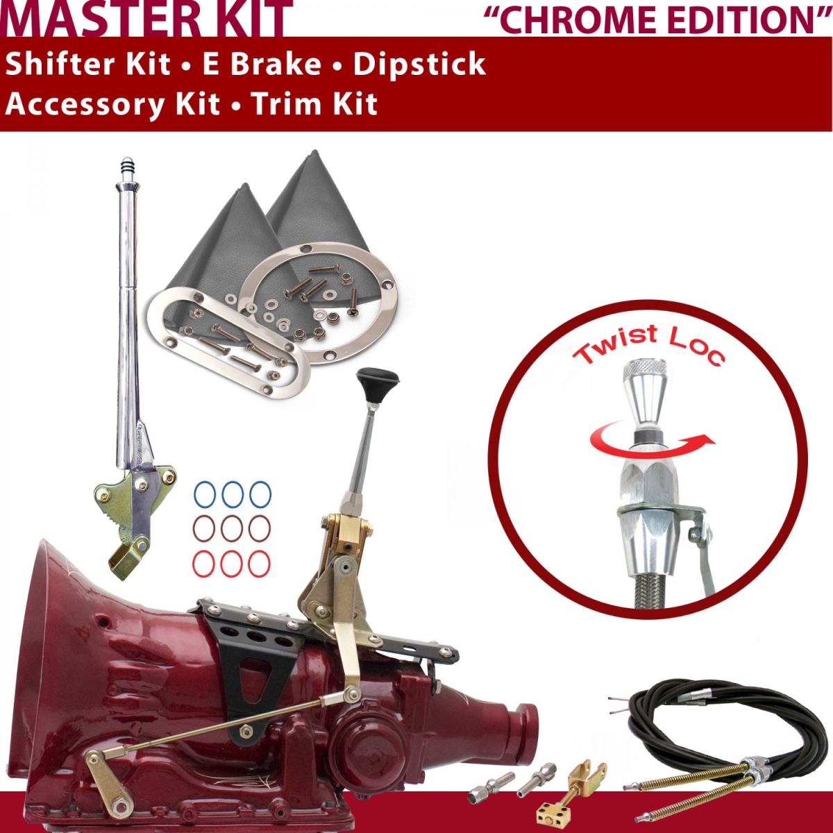 American Shifter 347400 PG Shifter Kit (6" E Brake Cable Trim Kit Dipstick For C9233), 1 Pack