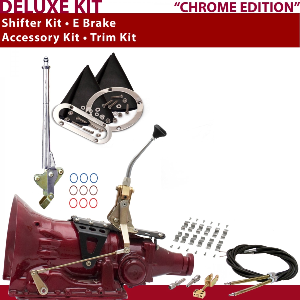 American Shifter 347854 Shifter Kit (727 8" E Brake Cable Clamp Trim Kit For C93F8, 1 Pack)