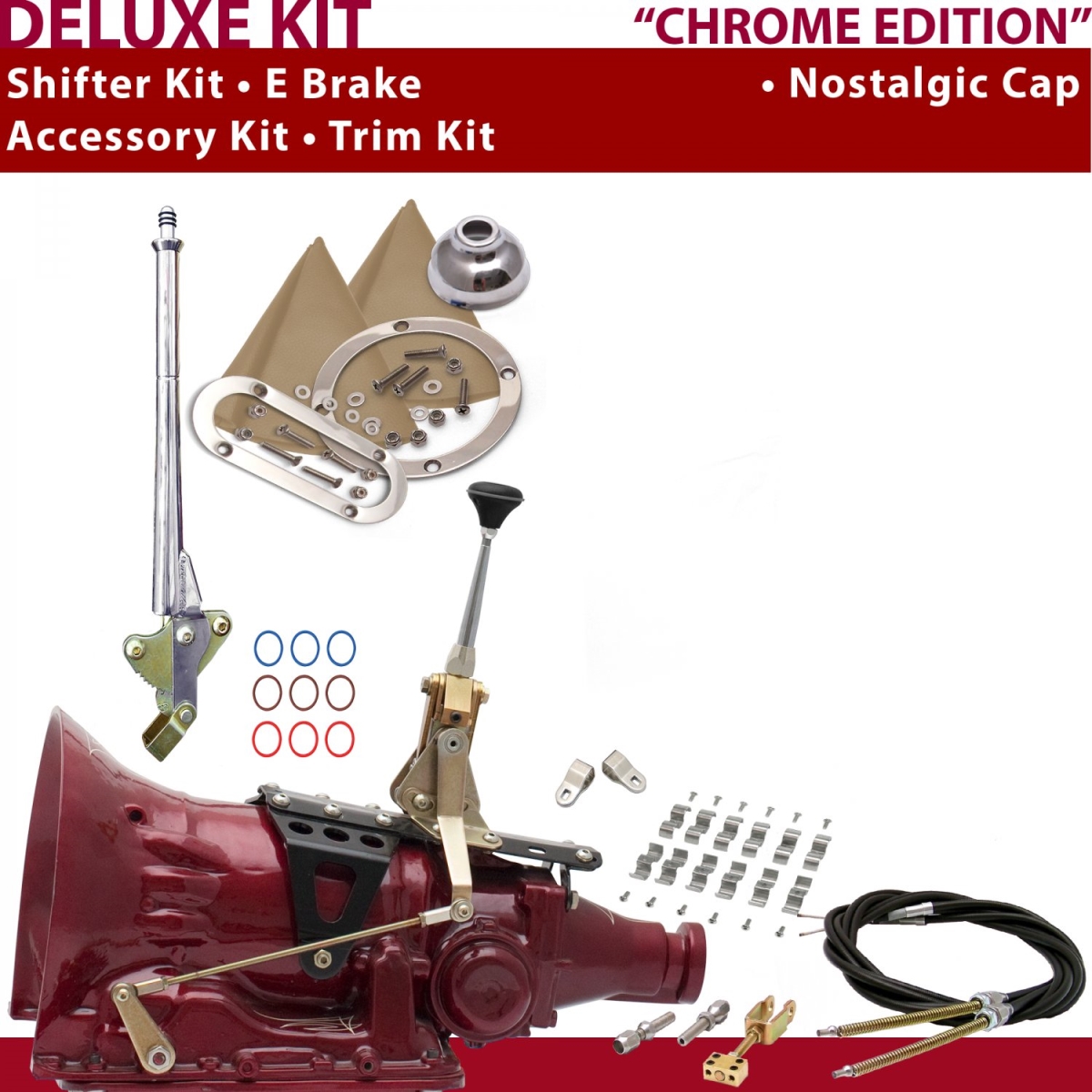 American Shifter 347509 Shifter Kit (PG 6" E Brake Cable Clamp Clevis Trim Kit For C92A0, 1 Pack)