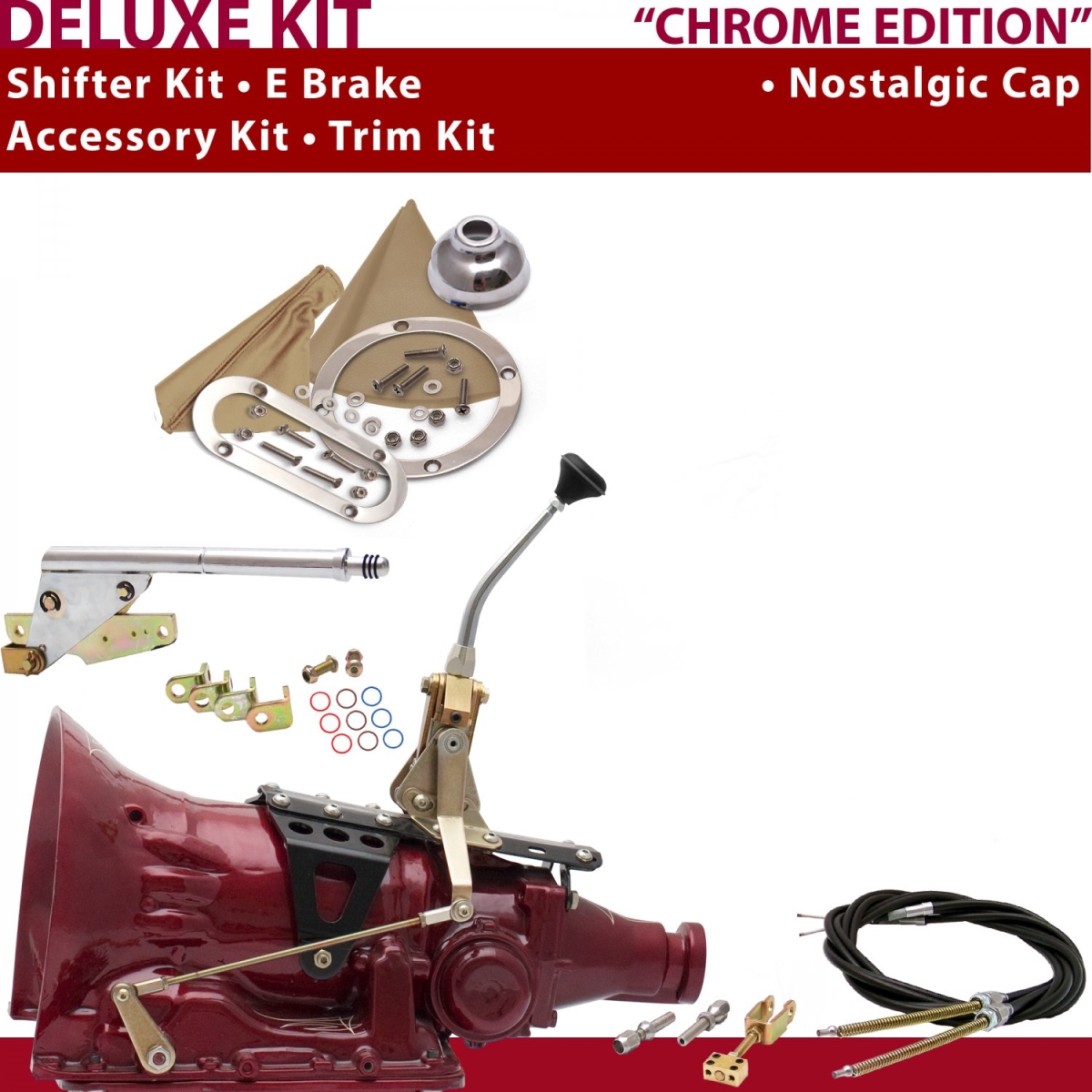 American Shifter 348485 Shifter Kit (518 8" E Brake Cable Trim Kit For C966C, 1 Pack)