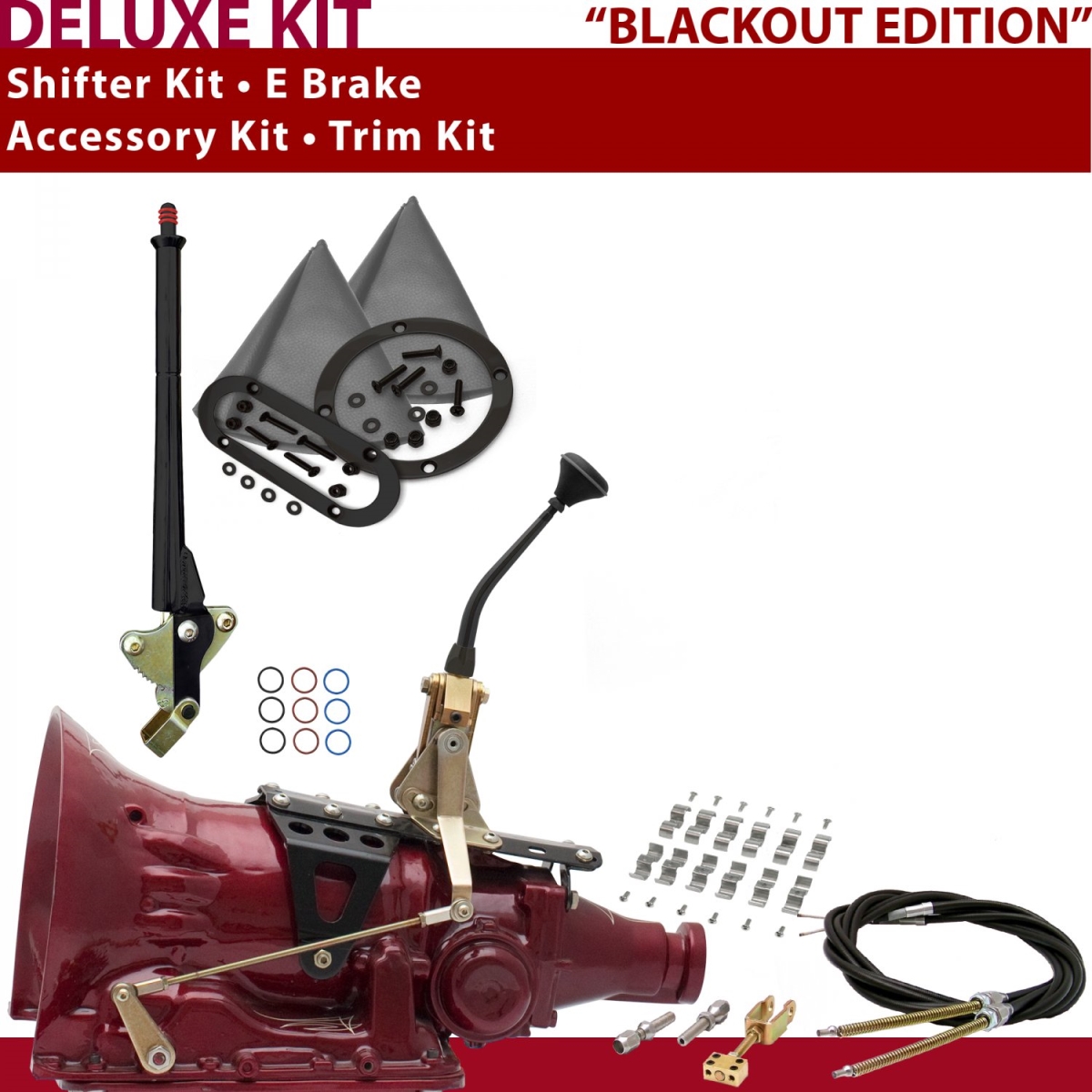 American Shifter 349674 C6 Shifter Kit (8" E Brake Cable Clamp Trim Kit For C9B0E), 1 Pack