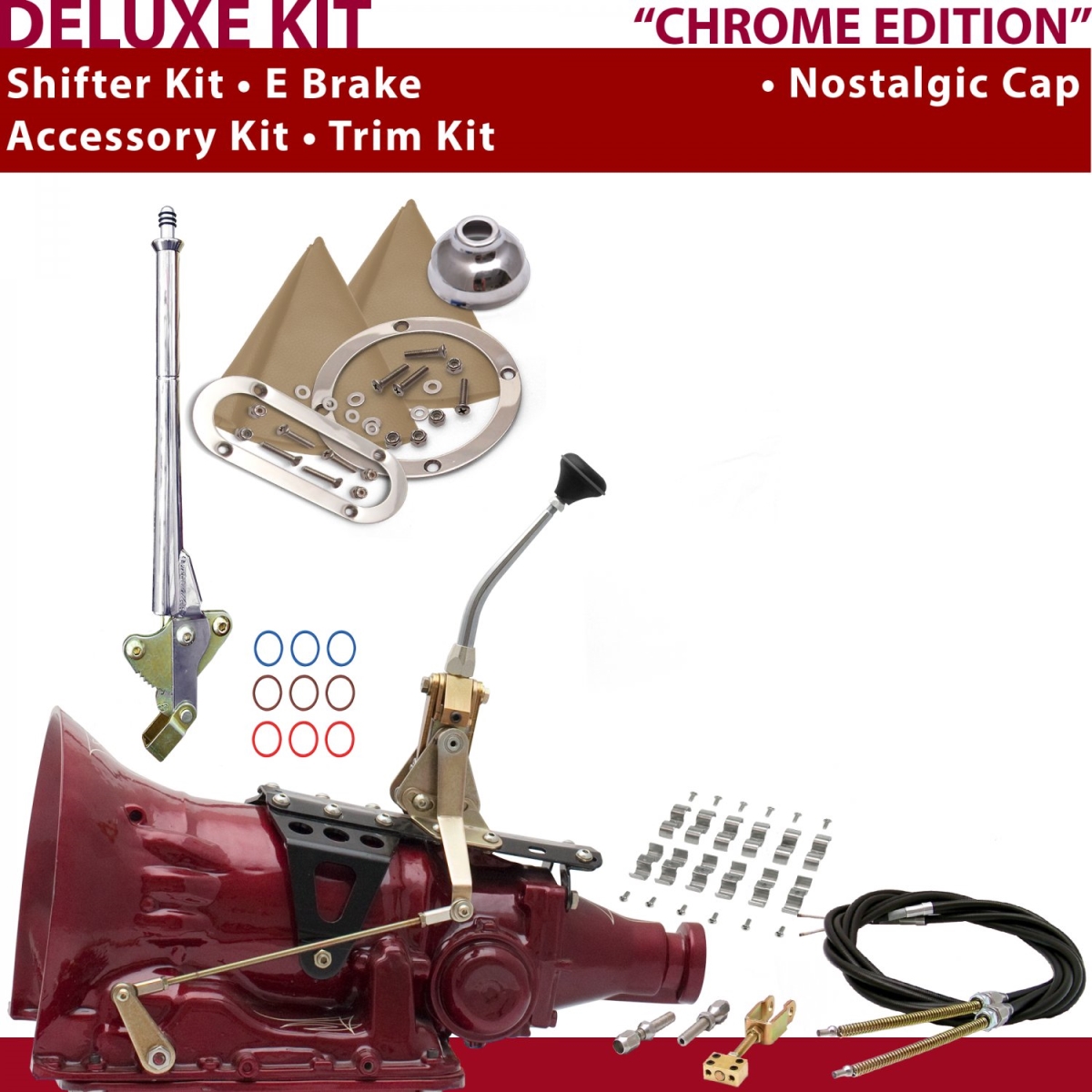 American Shifter 348756 Shifter Kit (45RFE 8" E Brake Cable Clamp Trim Kit For C977B, 1 Pack)