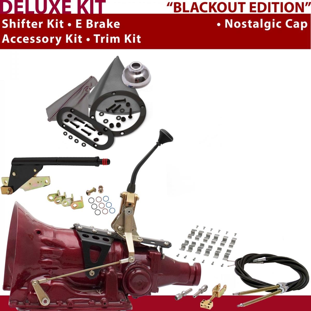 American Shifter 349710 Shifter Kit (C6 8" E Brake Cable Clamp Trim Kit For C9B32, 1 Pack)