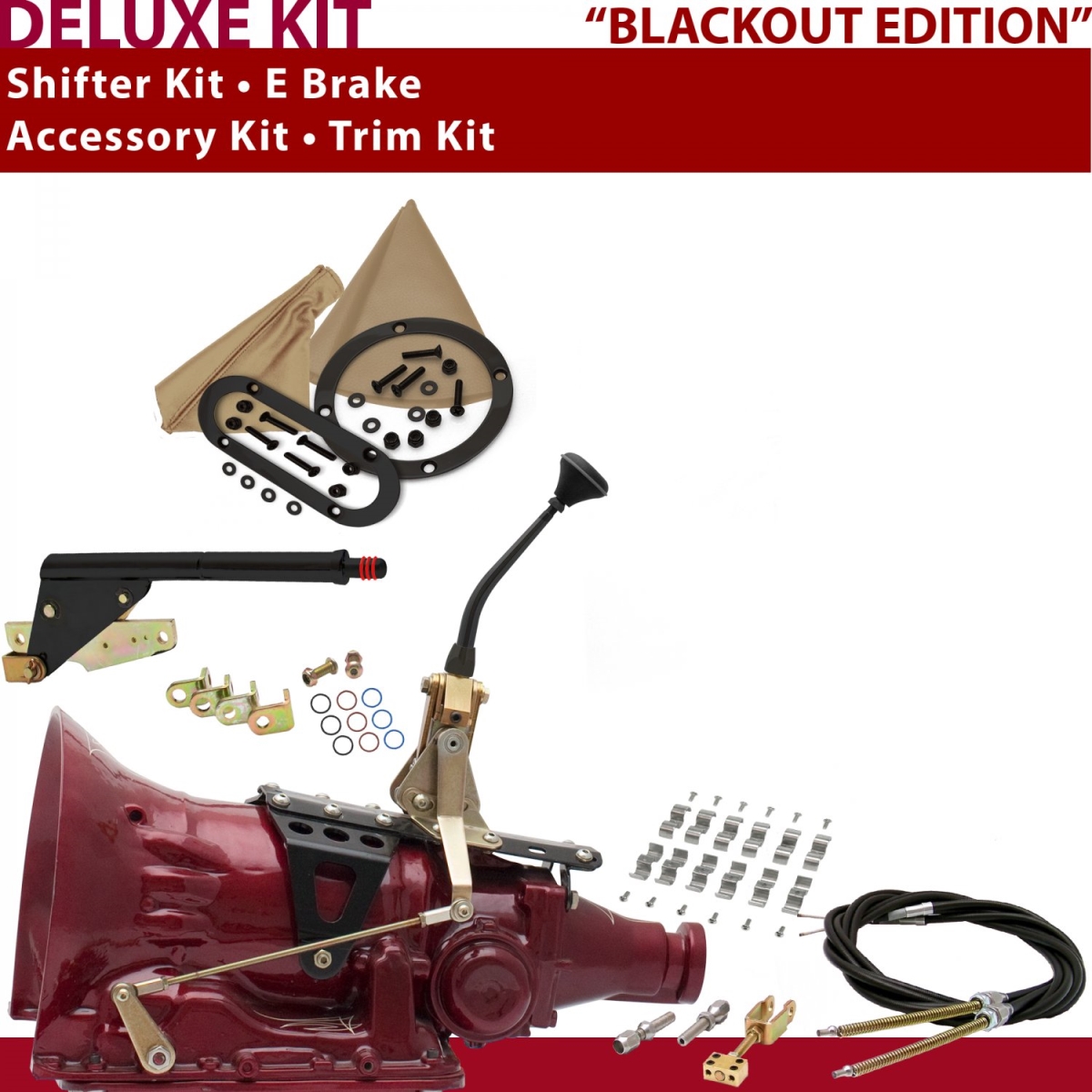 American Shifter 349711 Shifter Kit (C6 8" E Brake Cable Clamp Trim Kit For C9B33, 1 Pack)