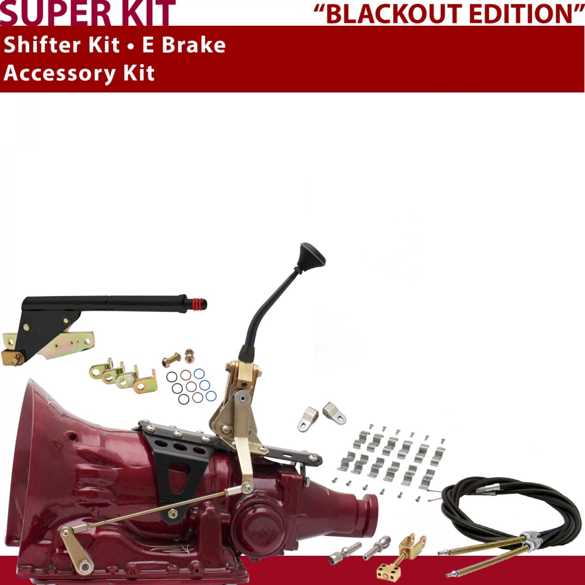 American Shifter 349713 Shifter Kit (C6 8" E Brake Cable Clamp Clevis For C9B35, 1 Pack)