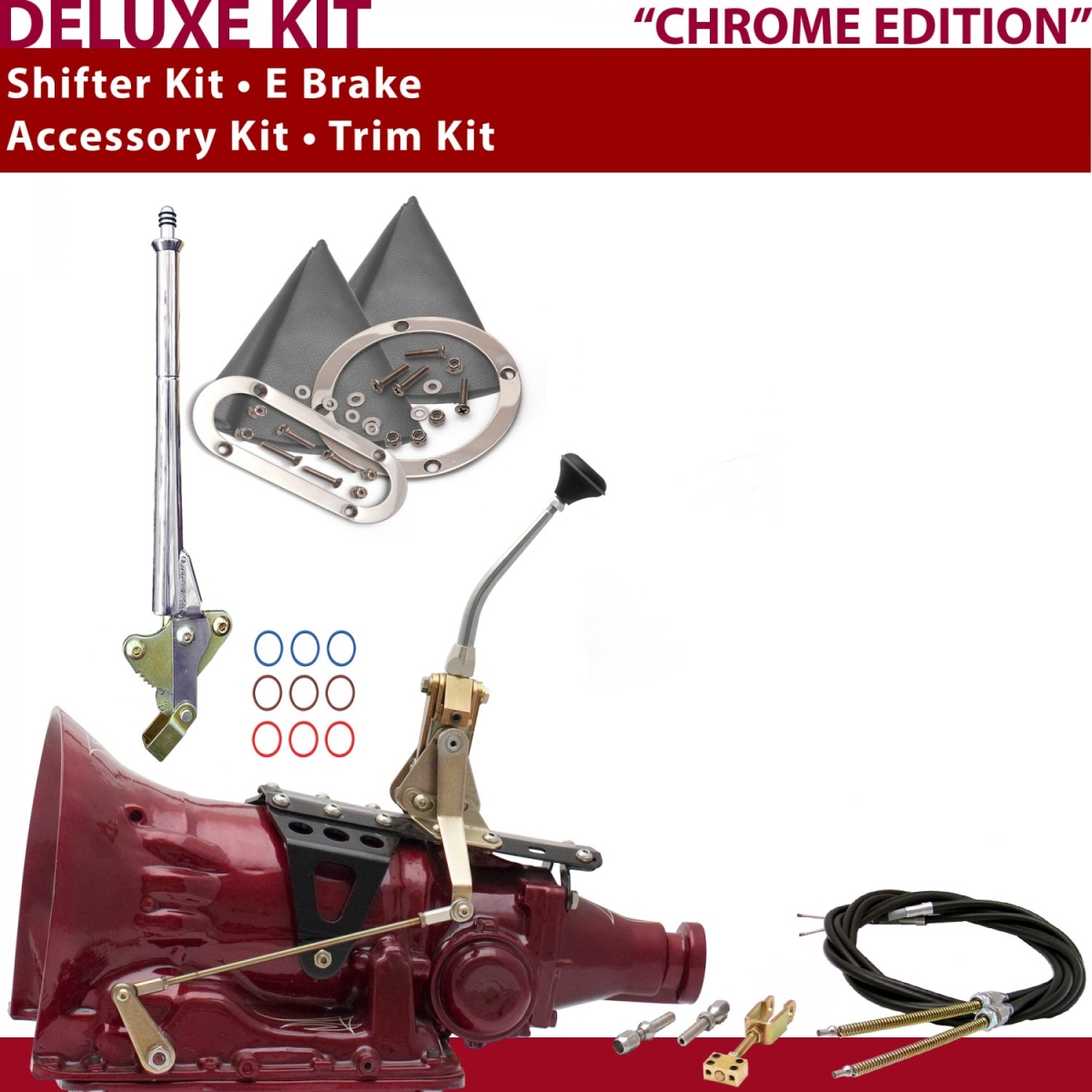 American Shifter 350304 AOD Shifter Kit (8" E Brake Cable Trim Kit For C9D82), 1 Pack