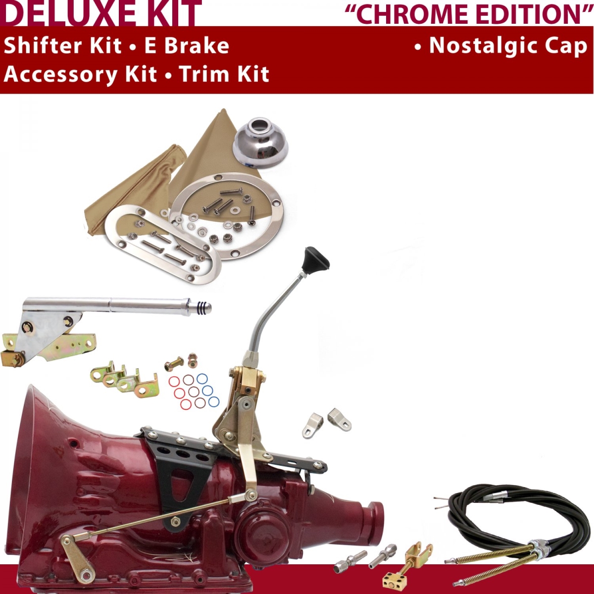 American Shifter 350054 Shifter Kit (FMX 8" E Brake Cable Clevis Trim Kit For C9C89, 1 Pack)