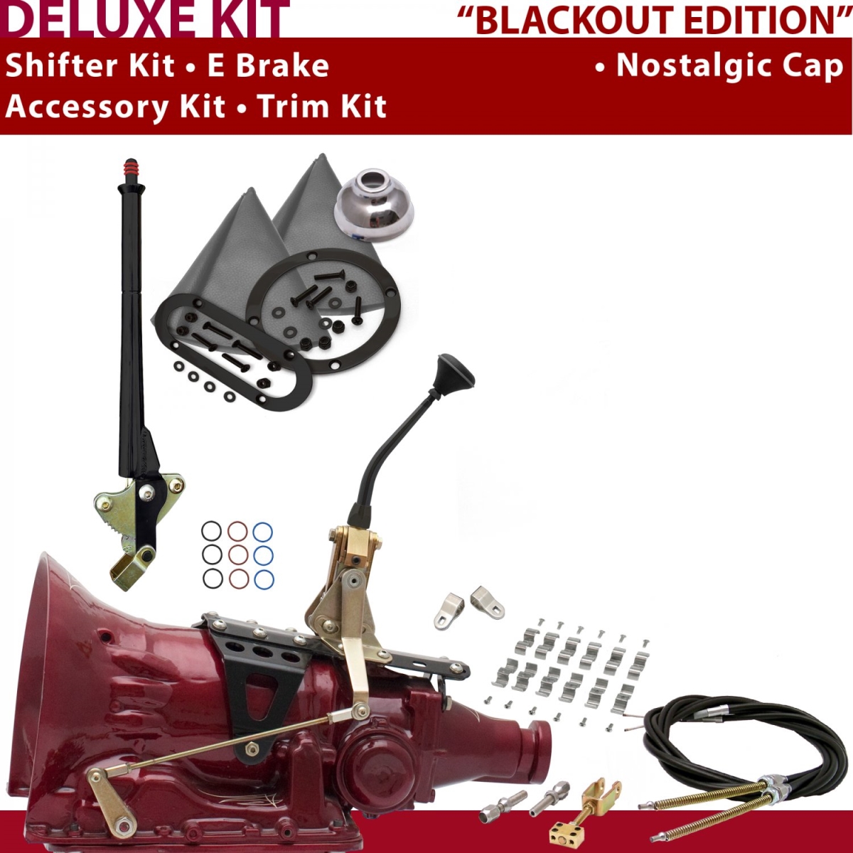 American Shifter 351024 Shifter Kit (4L60 8" E Brake Cable Clamp Clevis Trim Kit For CA050)