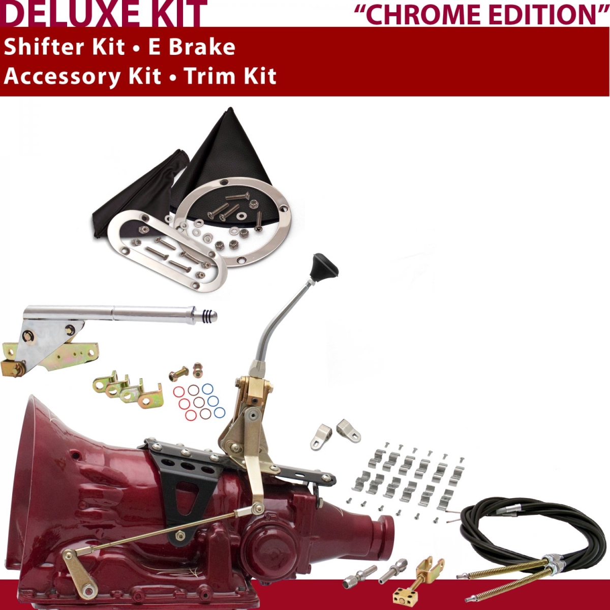 American Shifter 349878 FMX Shifter Kit (8" E Brake Cable Clamp Clevis Trim Kit For C9BD9), 1 Pack