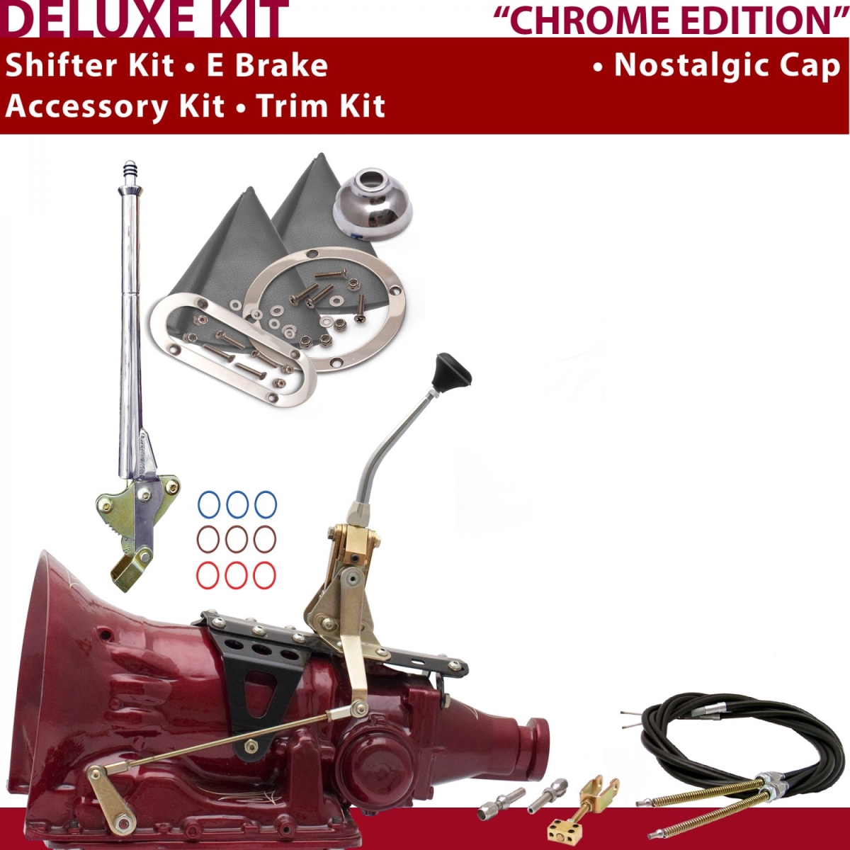 American Shifter 351295 Shifter Kit (4L60E 8" E Brake Cable Trim Kit For CA15E)