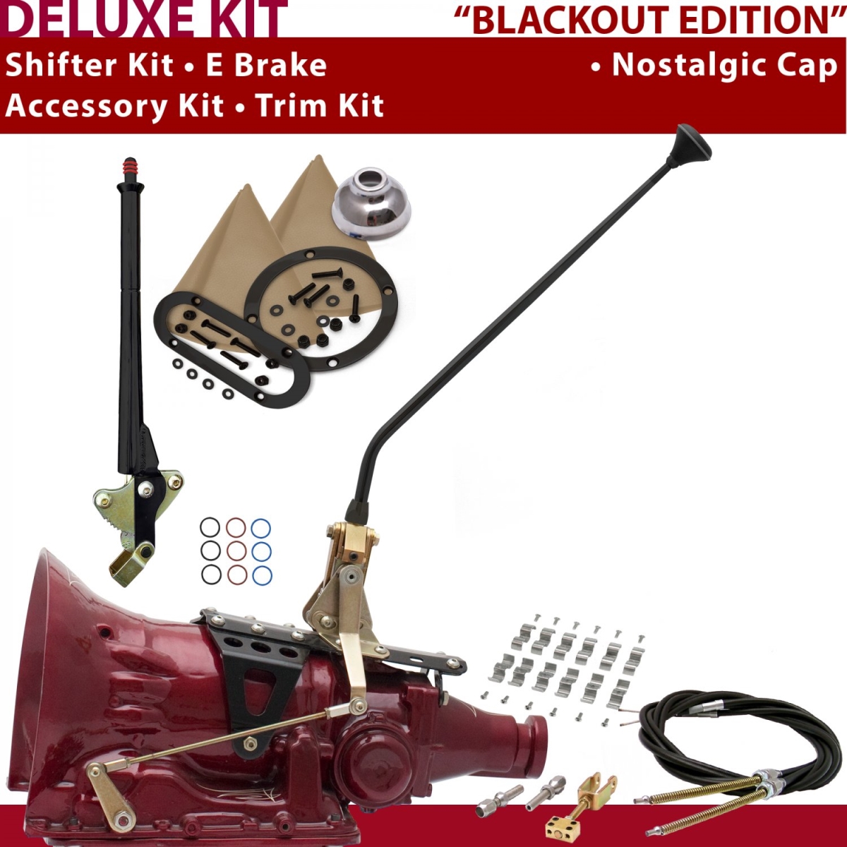 Picture of American Shifter 370905 FMX Shifter Kit 16 in. E Brake Cable Clamp Trim Kit for CEDC9