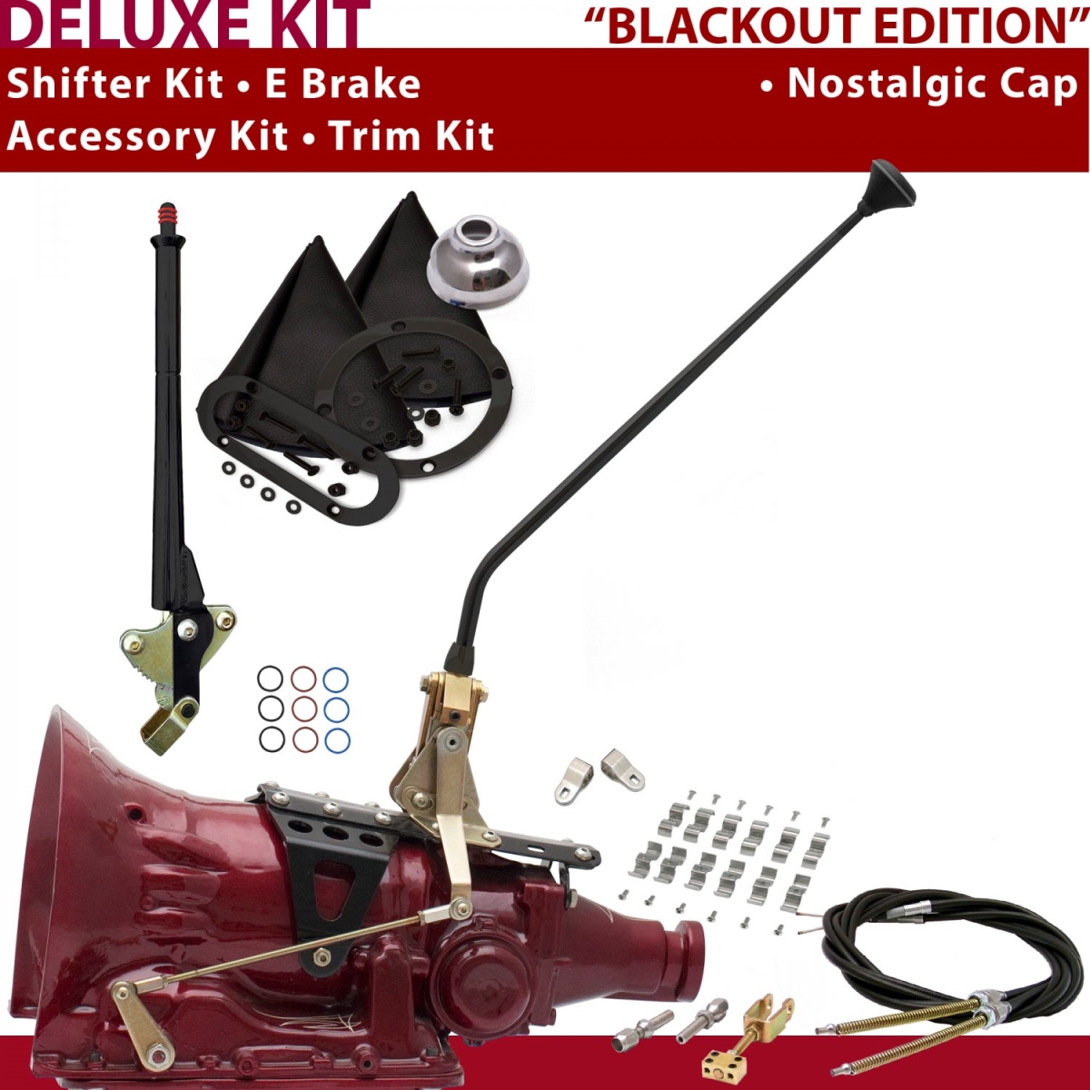 Picture of American Shifter 370908 FMX Shifter Kit 16 in. E Brake Cable Clamp Clevis Trim Kit for CEDCC