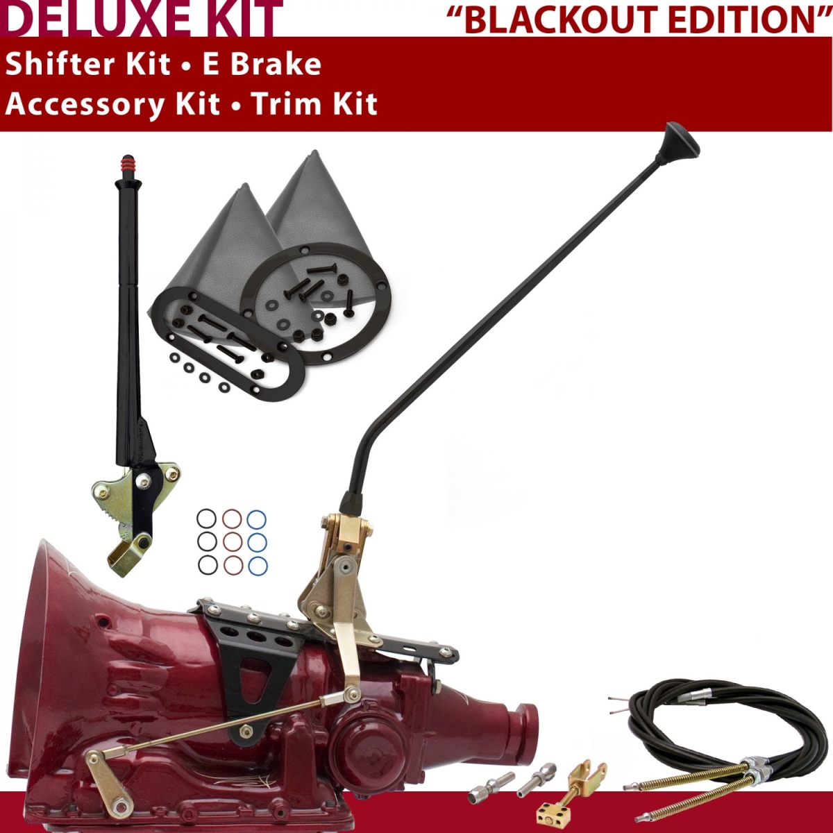 Picture of American Shifter 370853 FMX Shifter Kit 16 in. E Brake Cable Trim Kit for CED95