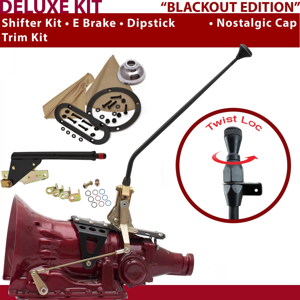 Picture of American Shifter 371031 FMX Shifter Kit 16 in. E Brake Trim Kit Dipstick for CEE47