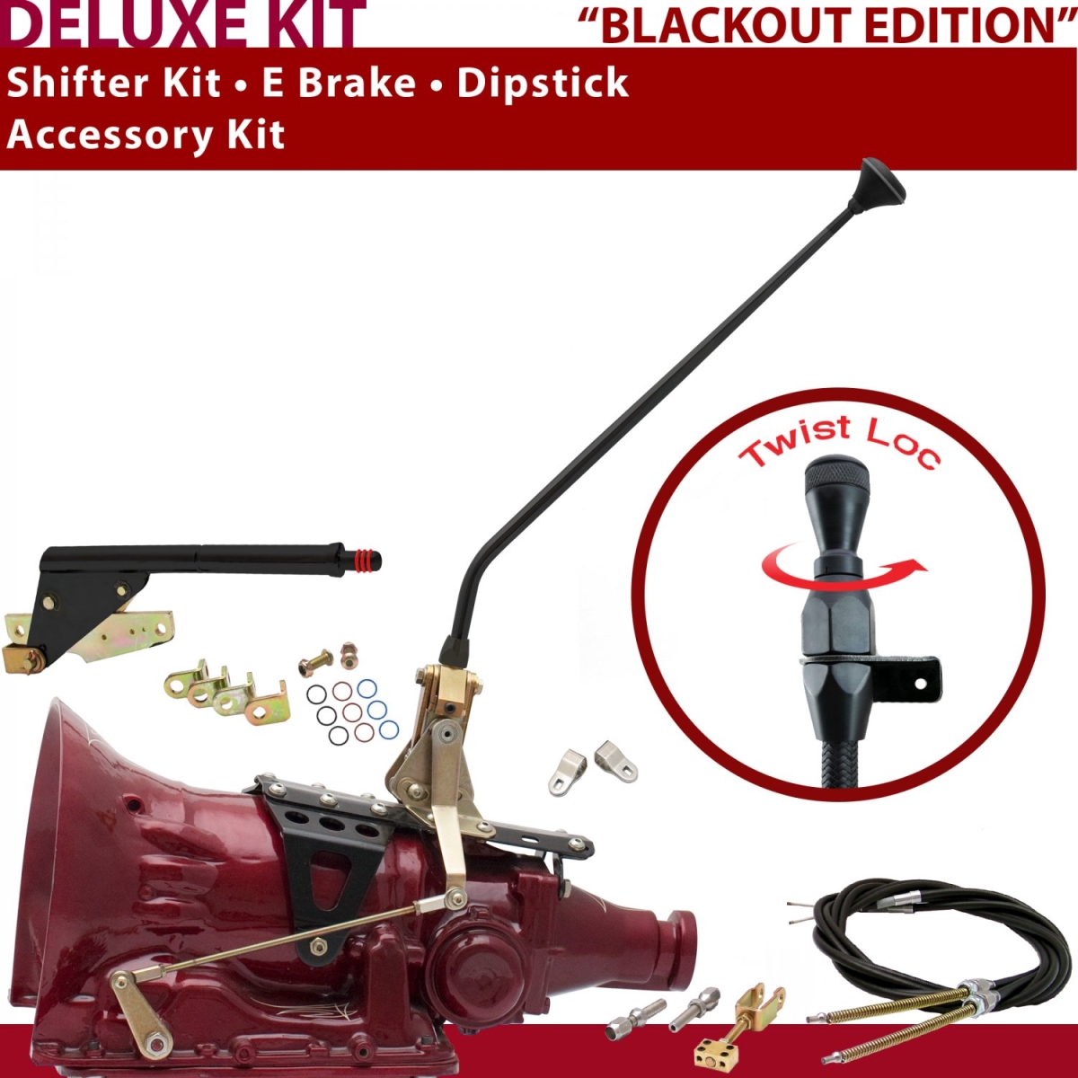 Picture of American Shifter 371039 FMX Shifter Kit 16 in. E Brake Cable Clevis Dipstick for CEE4F