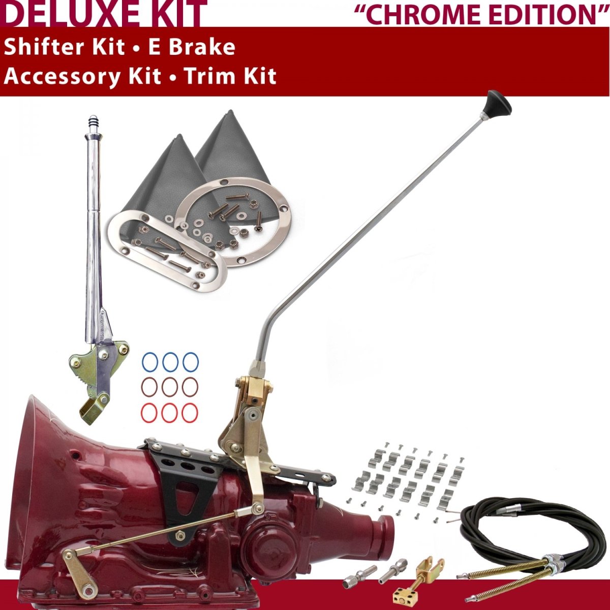 Picture of American Shifter 370661 FMX Shifter Kit 16 in. E Brake Cable Clamp Trim Kit for CECD6
