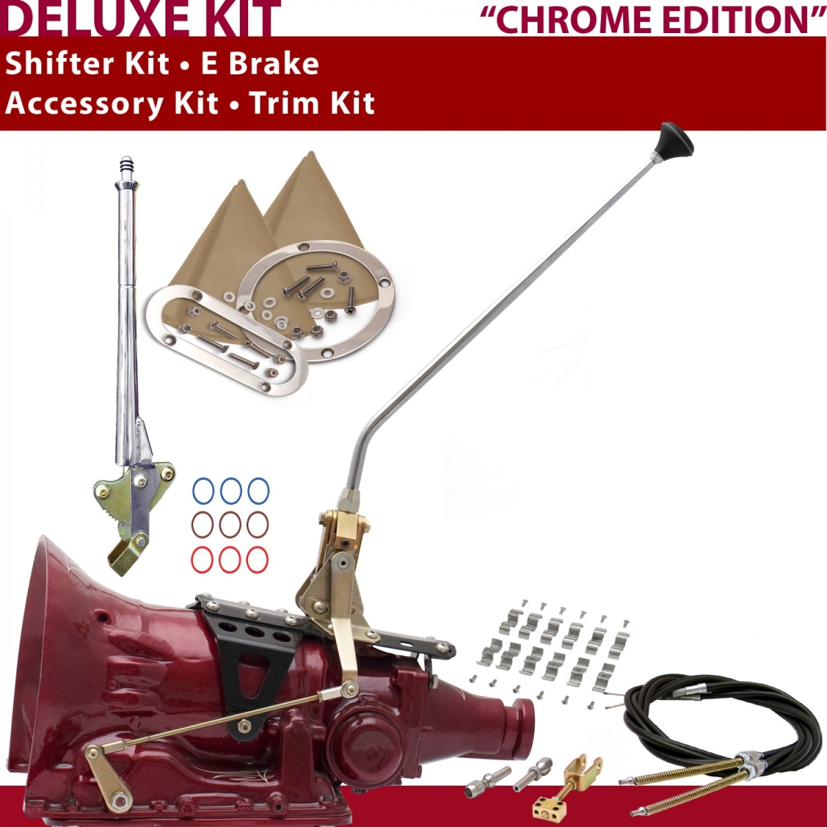 Picture of American Shifter 370677 FMX Shifter Kit 16 in. E Brake Cable Clamp Trim Kit for CECE6