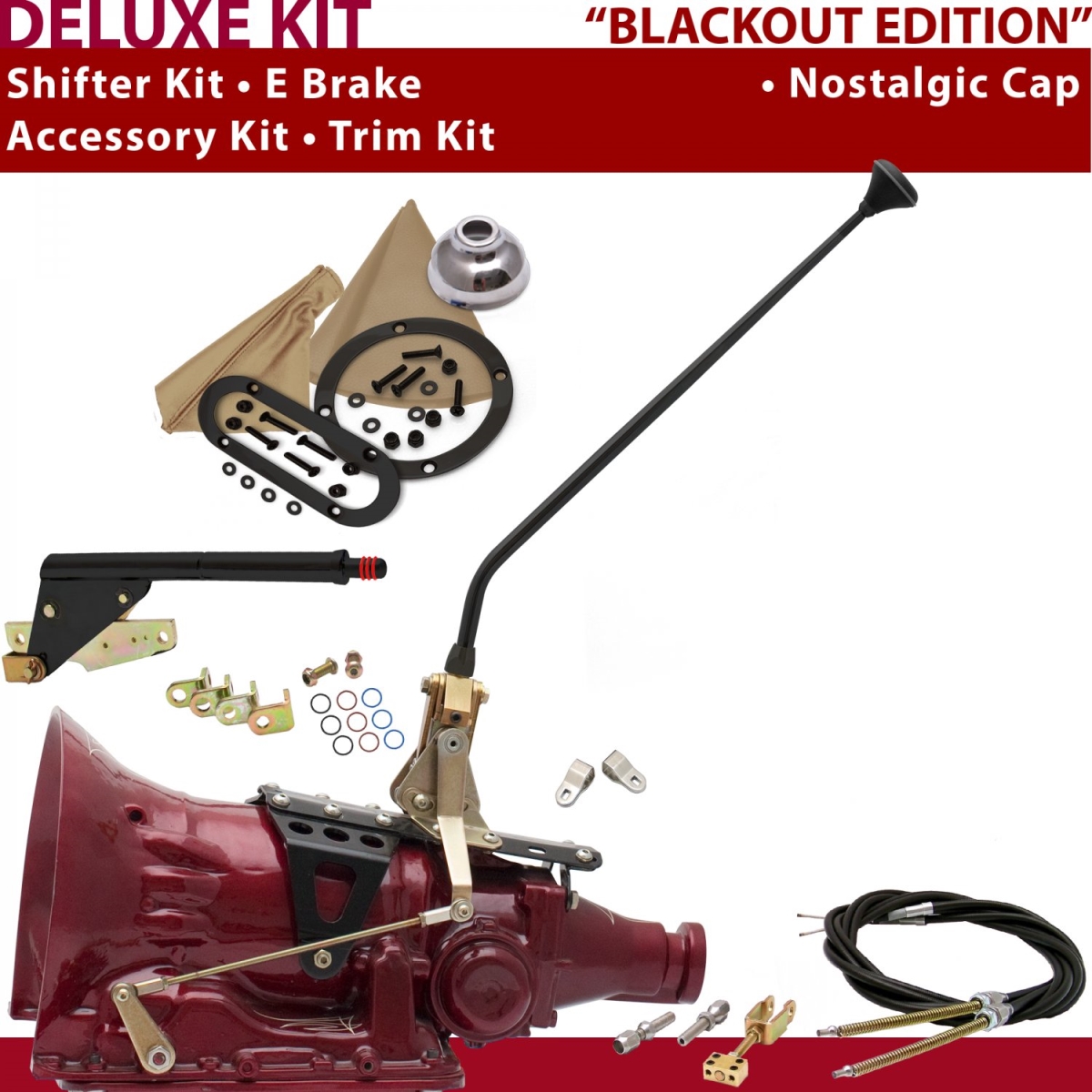 Picture of American Shifter 370486 C6 Shifter Kit 16 in. E Brake Cable Clevis Trim Kit for CEC27