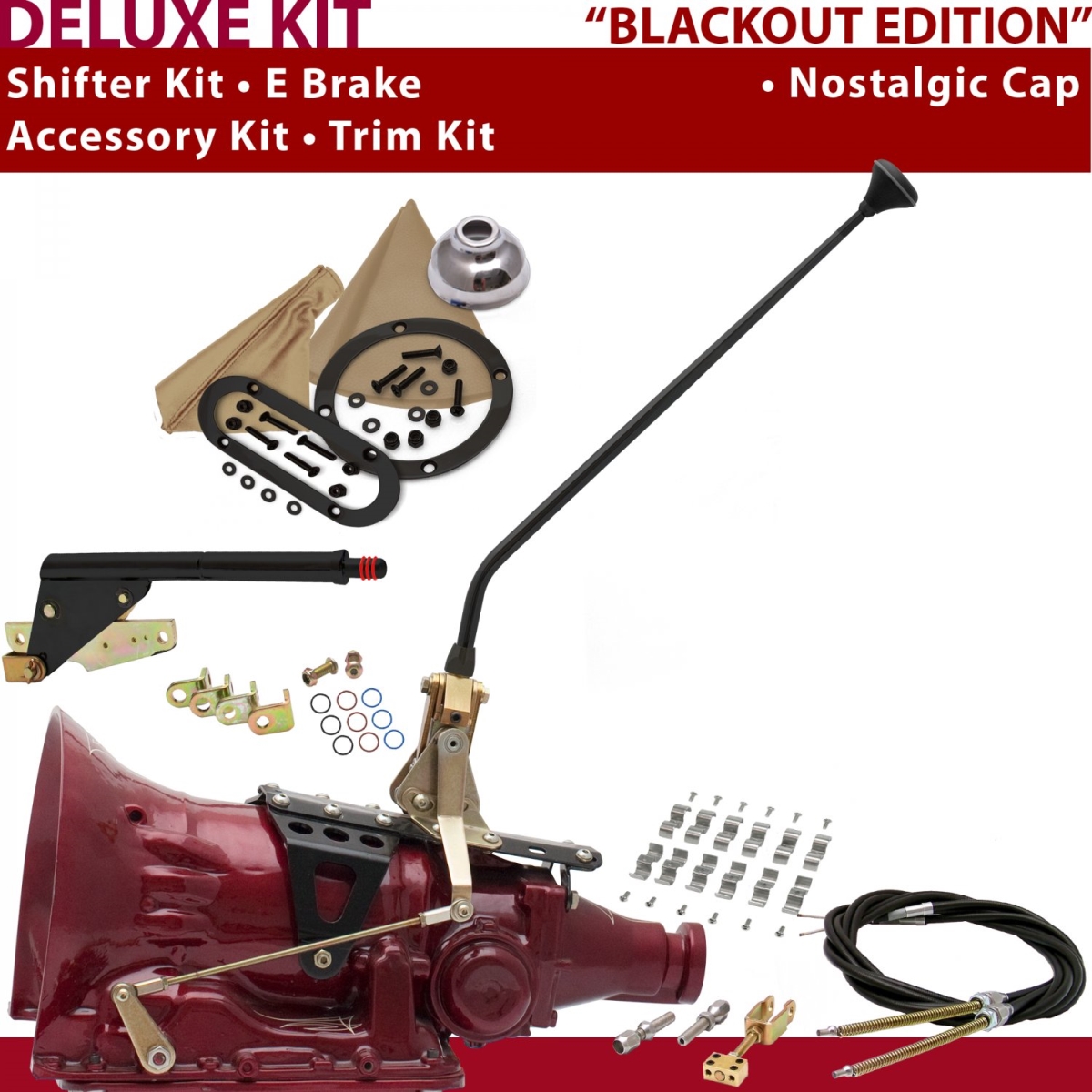 Picture of American Shifter 370940 FMX Shifter Kit 16 in. E Brake Cable Clamp Trim Kit for CEDEC