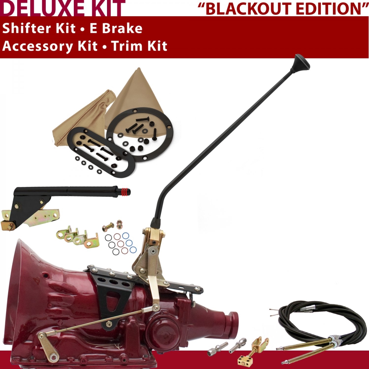 Picture of American Shifter 372266 4L60E Shifter Kit 16 in. E Brake Cable Trim Kit for CF317