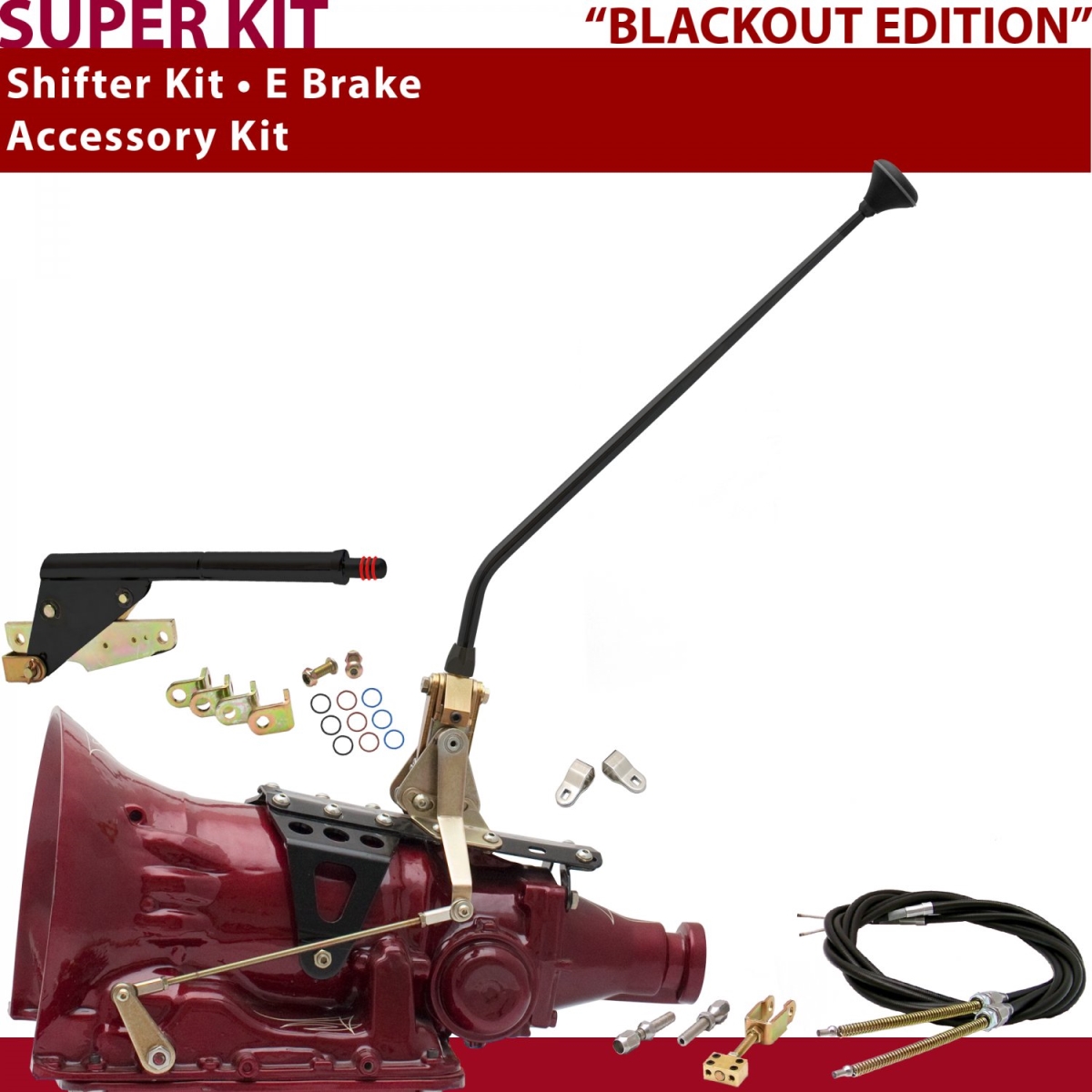 Picture of American Shifter 372268 4L60E Shifter Kit 16 in. E Brake Cable Clevis for CF319