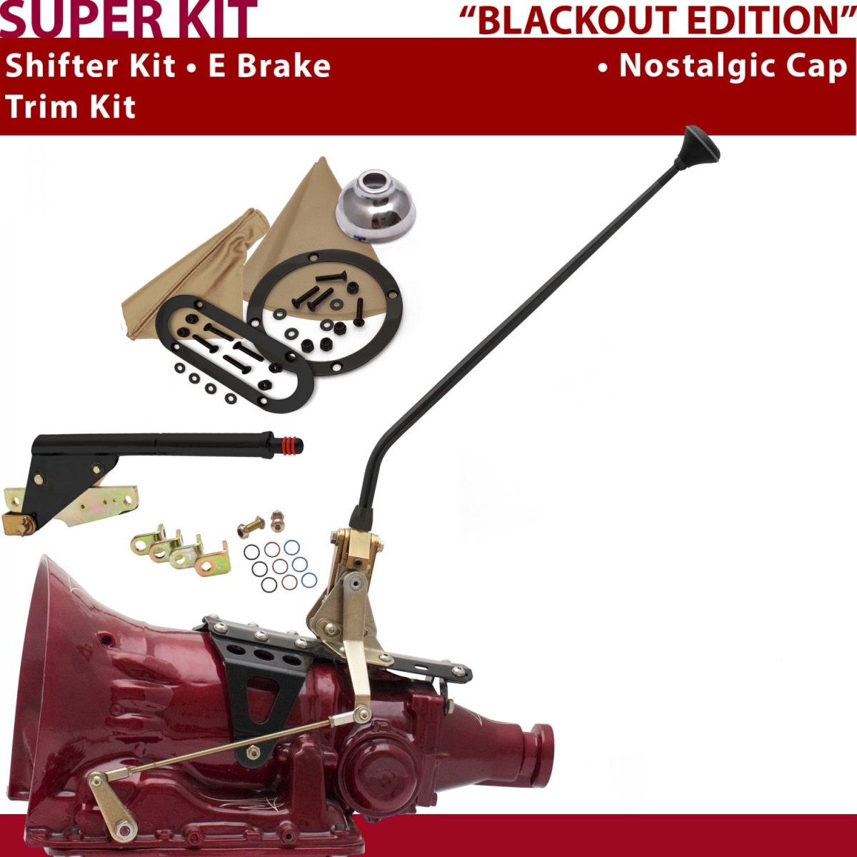 Picture of American Shifter 372260 4L60E Shifter Kit 16 in. E Brake Trim Kit for CF311