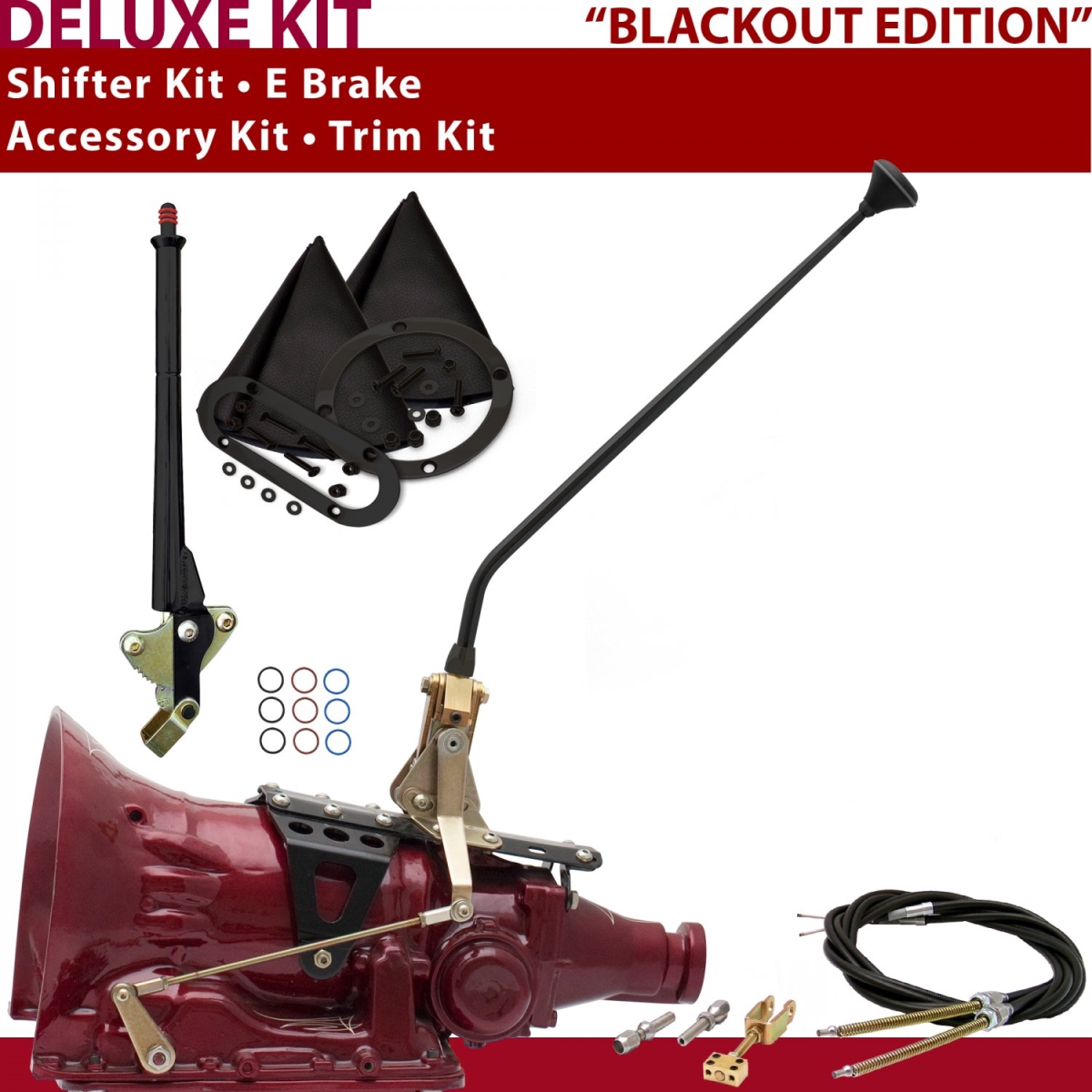 Picture of American Shifter 372192 4L60E Shifter Kit 16 in. E Brake Cable Trim Kit for CF2CD