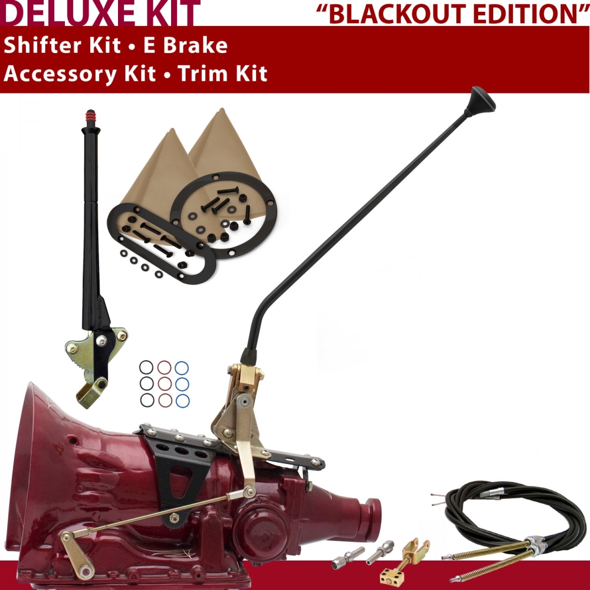 Picture of American Shifter 372196 4L60E Shifter Kit 16 in. E Brake Cable Trim Kit for CF2D1