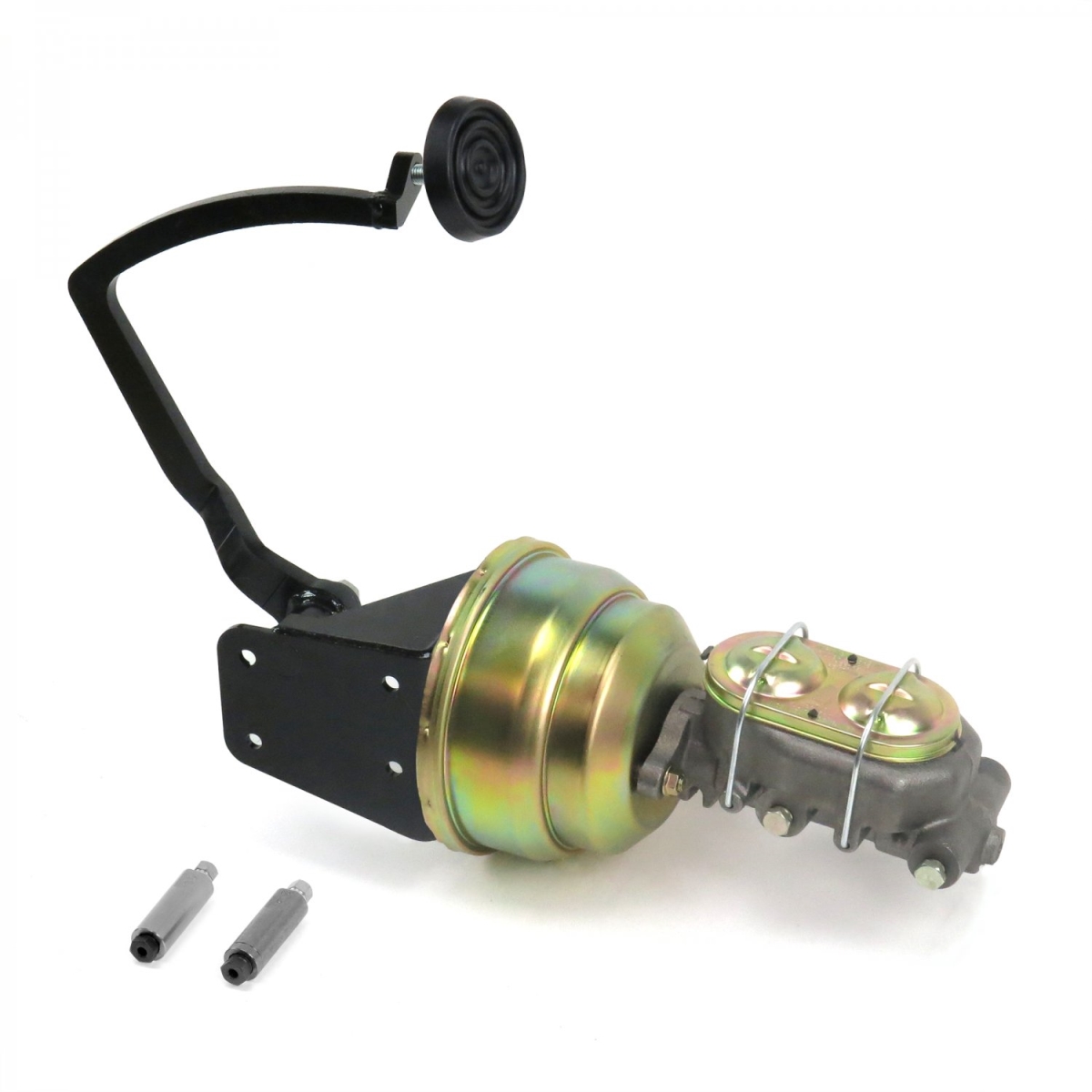 Picture of Helix Suspension Brakes & Steering 320018 32 Ford 7 in. Dual Brake Pedal Kit Disc & Disc 3 in. Rubber Pad