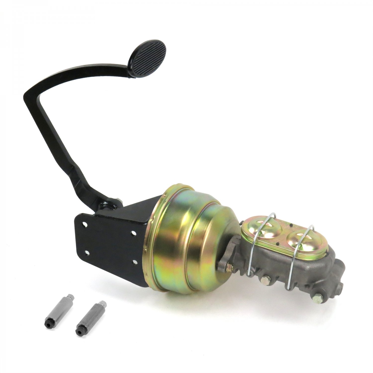Picture of Helix Suspension Brakes & Steering 320046 32 Ford 8 in. Dual Brake Pedal Kit Disc & Disc 3 in. Rubber Pad