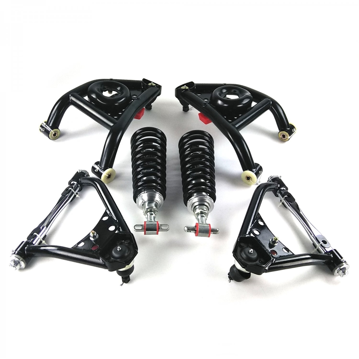Tubular Control Arms & 500 lbs Front Coilover Conversion GM - F X Body 1967-1974