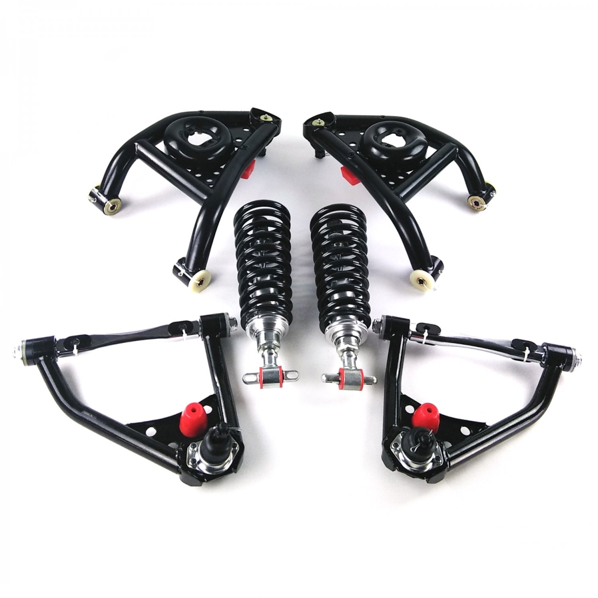 Tubular Control Arms & 700 lbs Front Coilover Conversion GM - F X Body 1967-1974