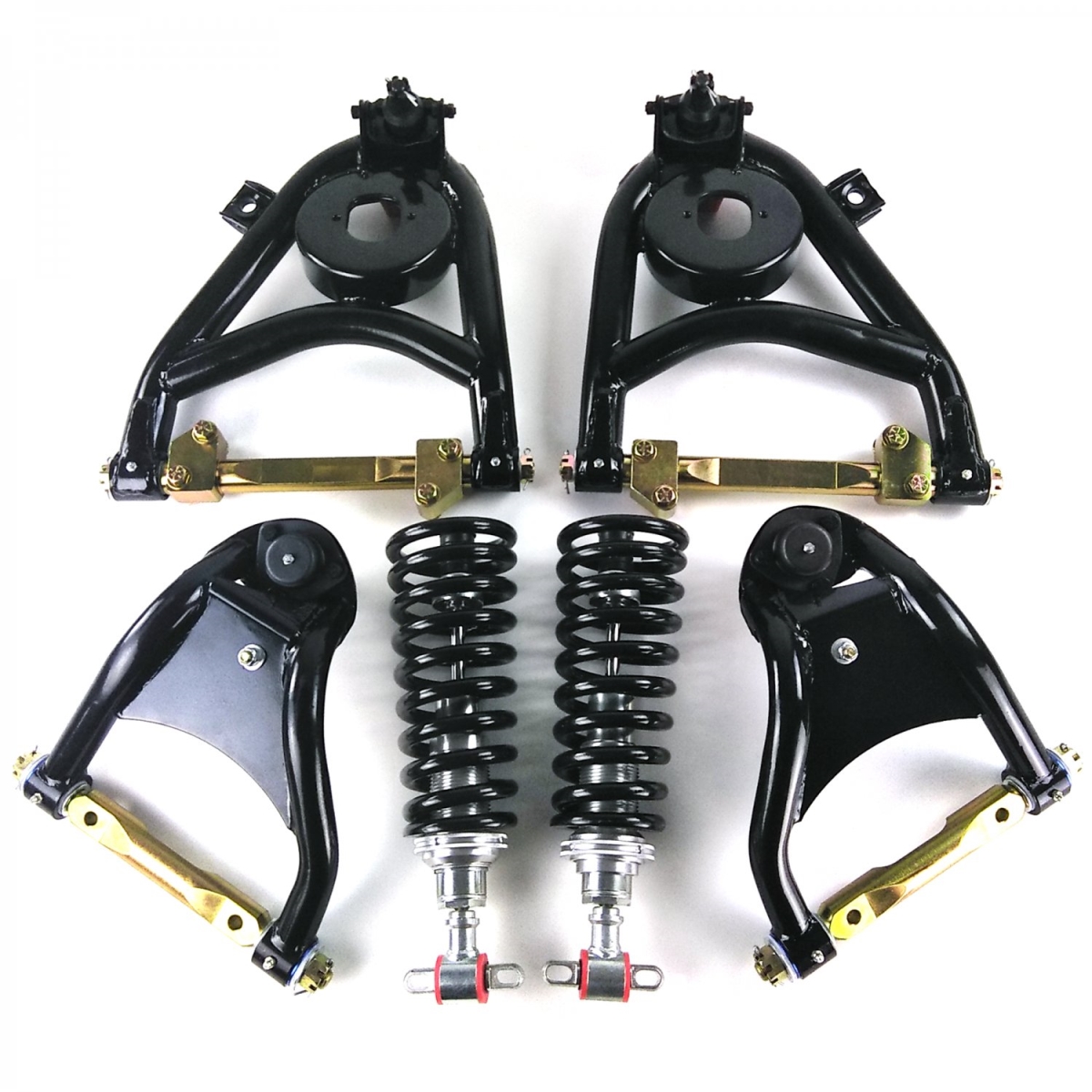 Tubular Control Arms & 500 lbs Front Coilover Conversion GM - Tri5 1955-1957