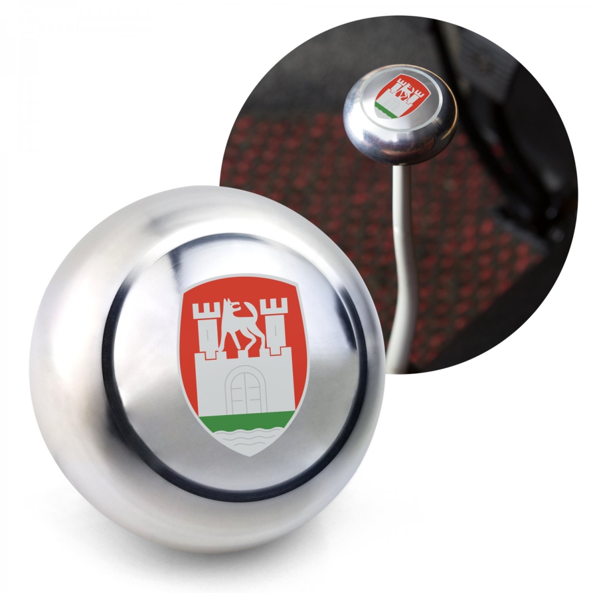 788344 African Wolfsburg Crest Gear Shift Knob M10 Volkswagen Bus Beetle Ghia Thing Split -  KaferLab