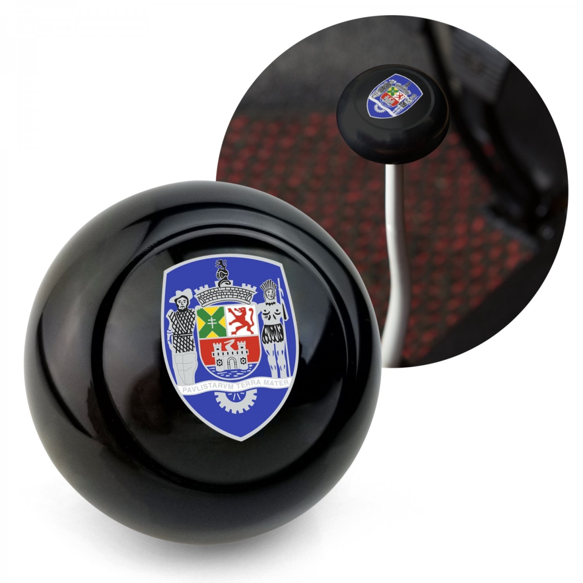 Sao Bernardo Bear Black Gear Shift Knob M12 & M7 Volkswagen Bus Beetle Ghia Thing Split